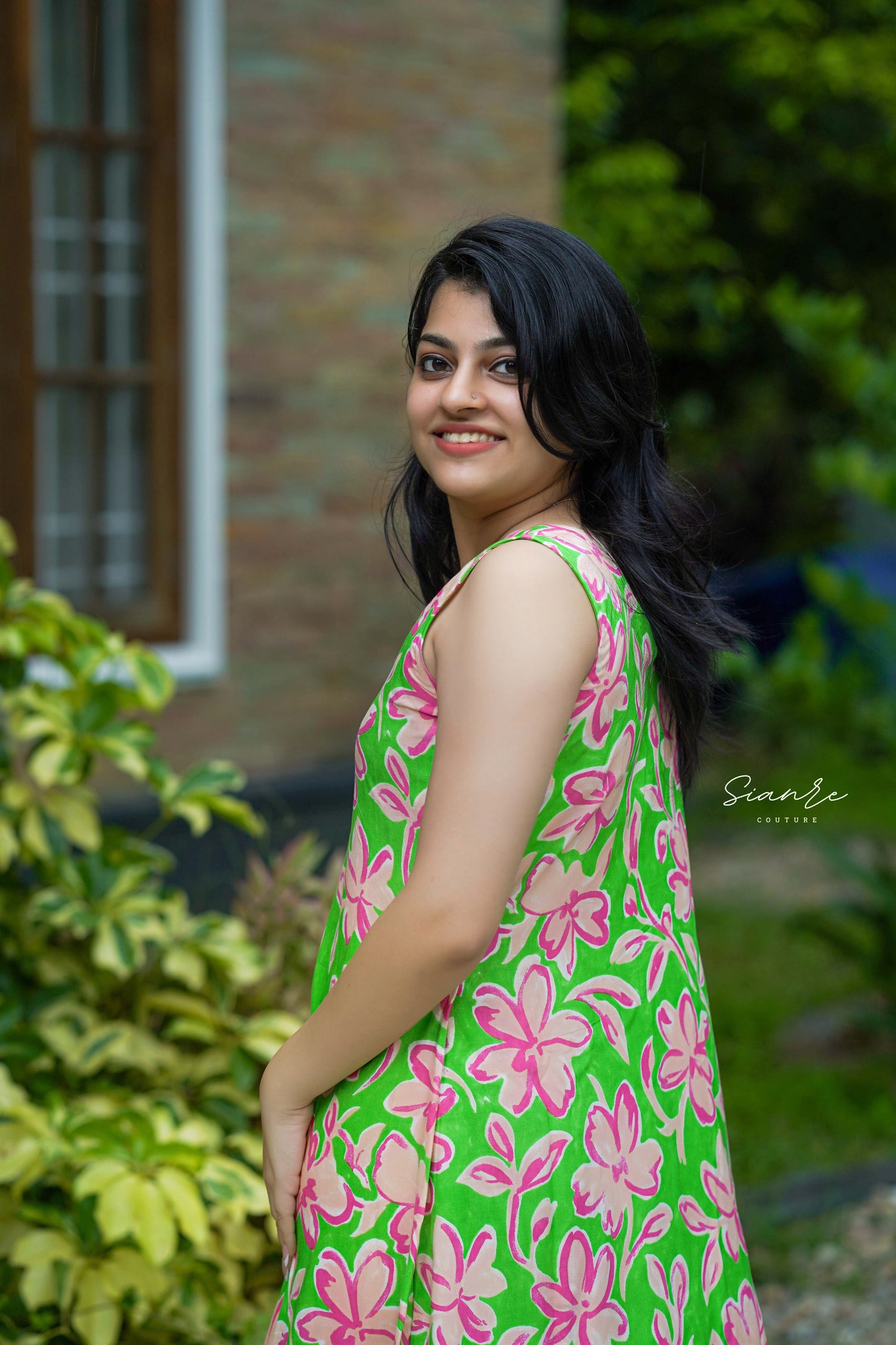 Pink Flora Summer Dress