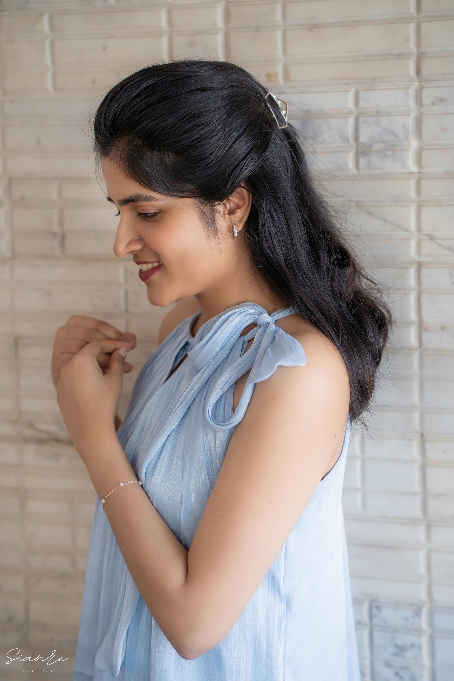 Eloise Ribbon Tie Dress