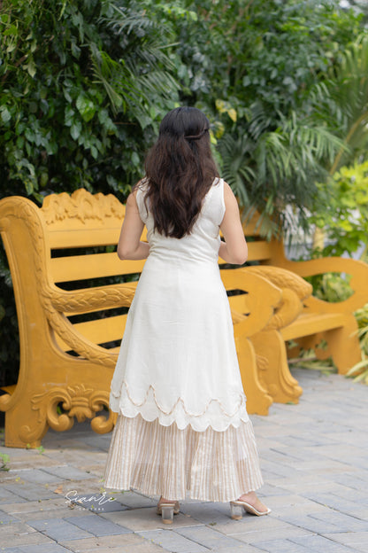 Ivory Aura Dress - SAR 107