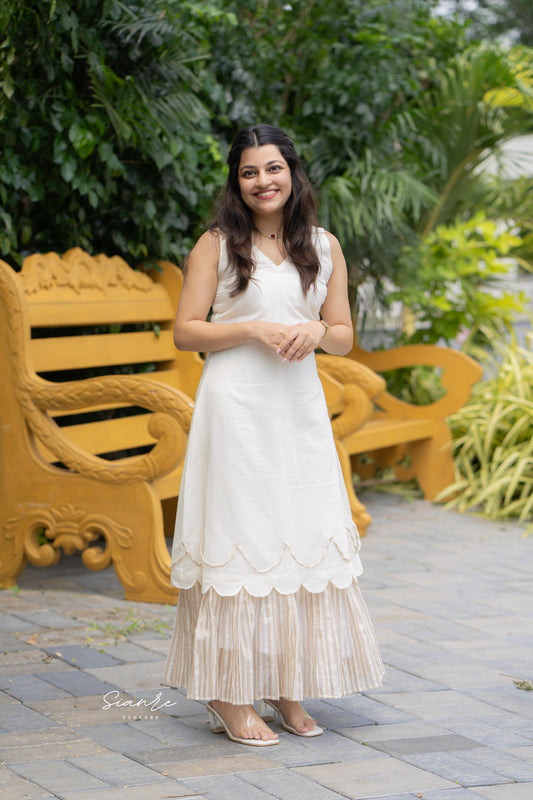 Ivory Aura Dress - SAR 107