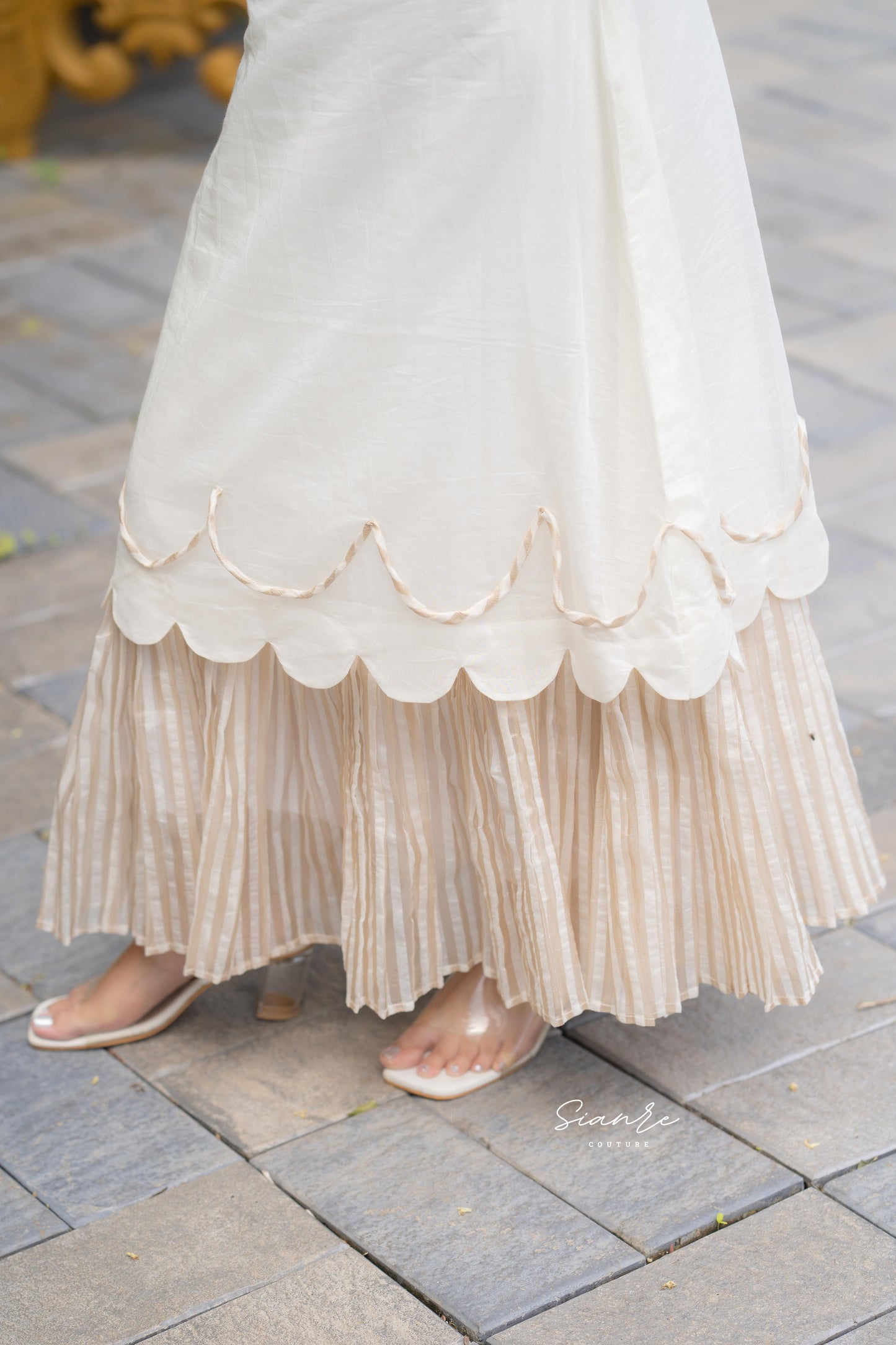 Ivory Aura Dress - SAR 107
