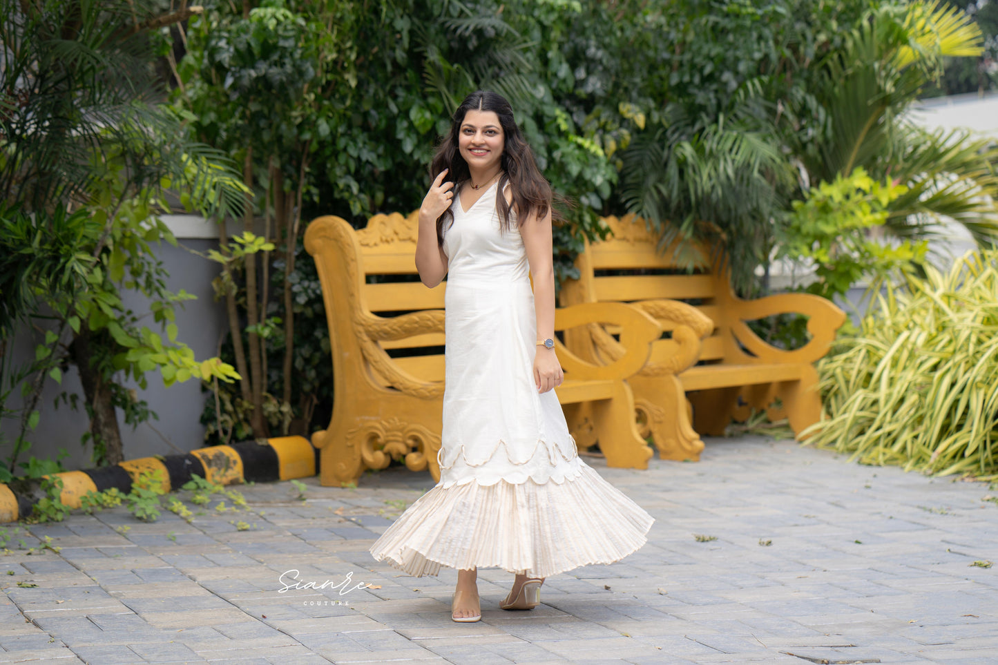 Ivory Aura Dress - SAR 107