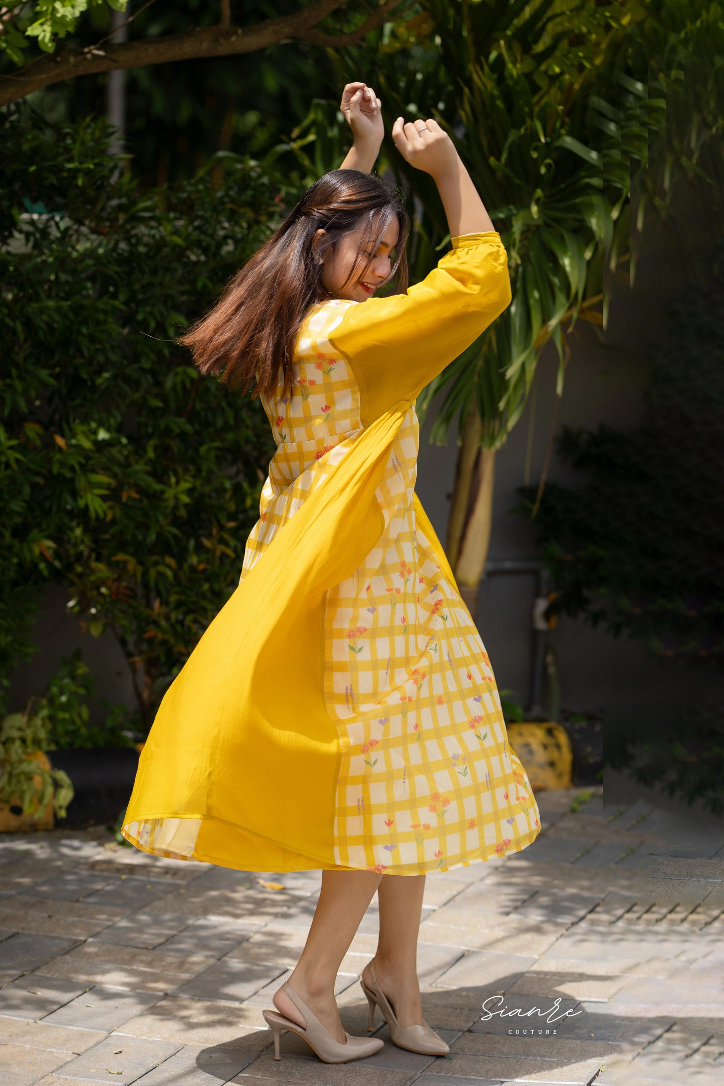 Mustard Meadow Dress - SAR 106