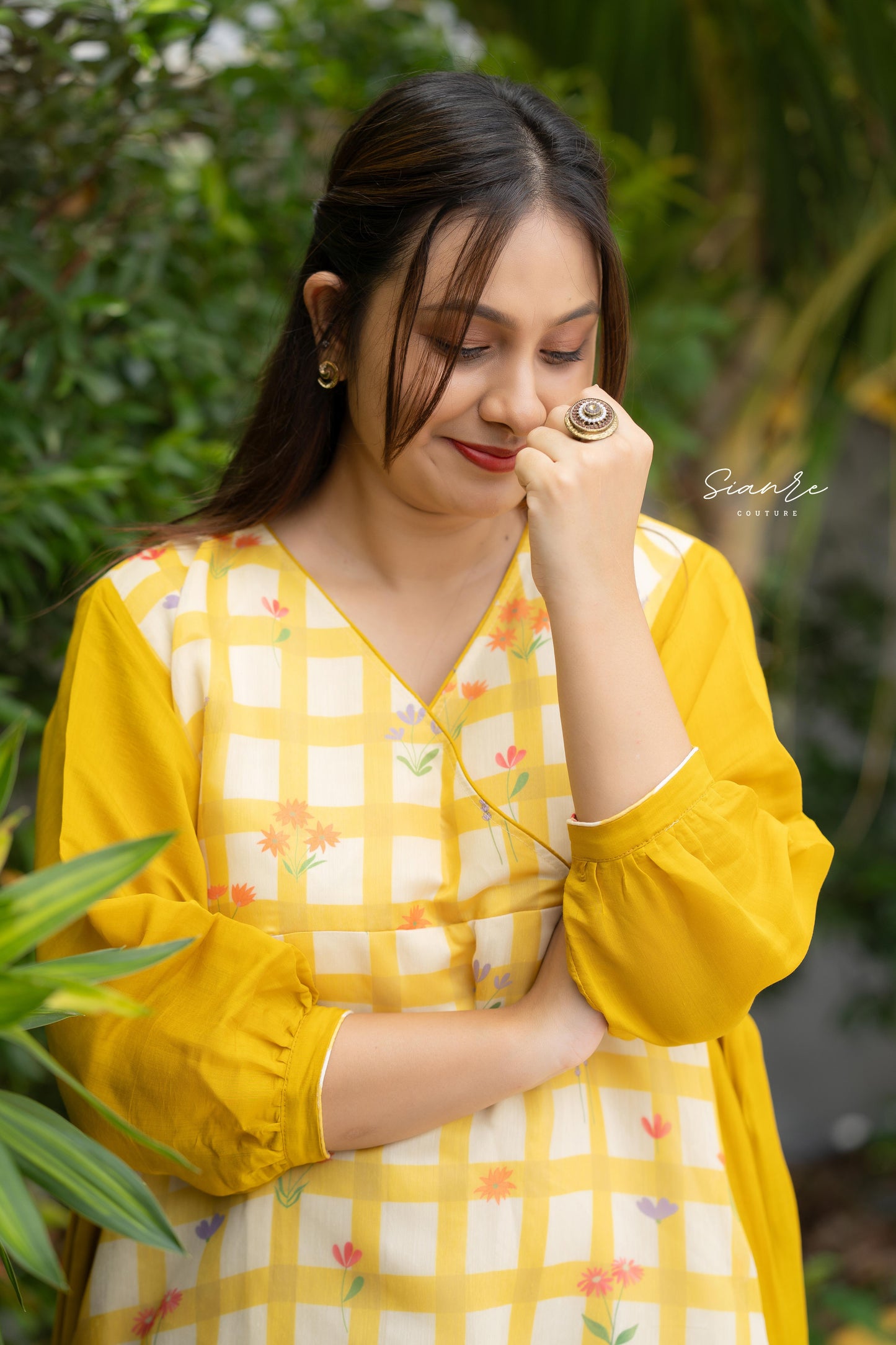 Mustard Meadow Dress - SAR 106