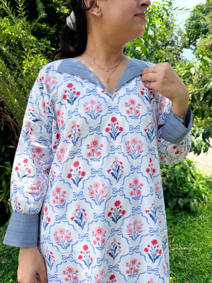 Bloom Tide Lounge Dress - SAR 101