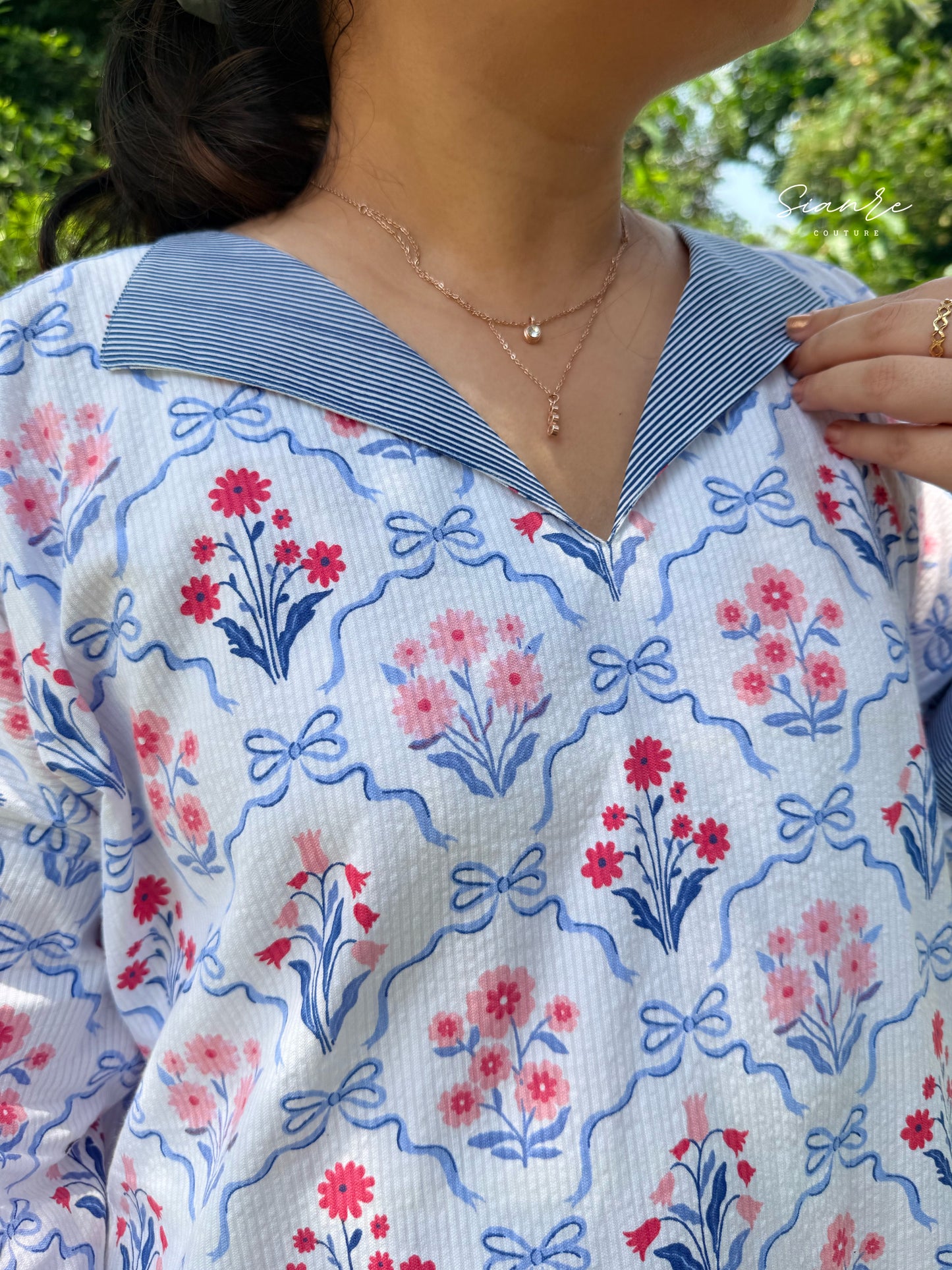 Bloom Tide Lounge Dress - SAR 101