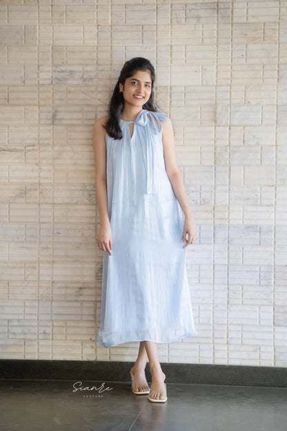 Eloise Ribbon Tie Dress