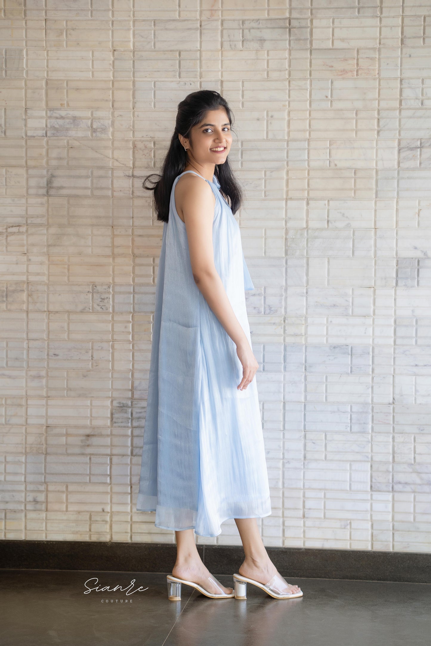 Eloise Ribbon Tie Dress