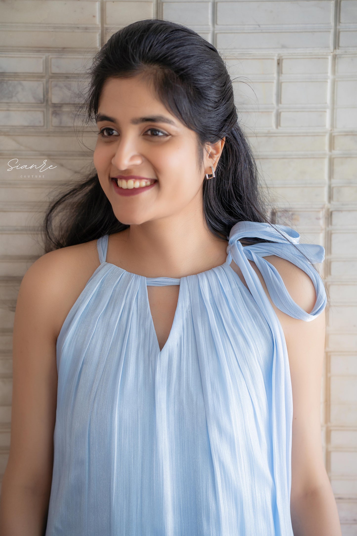 Eloise Ribbon Tie Dress