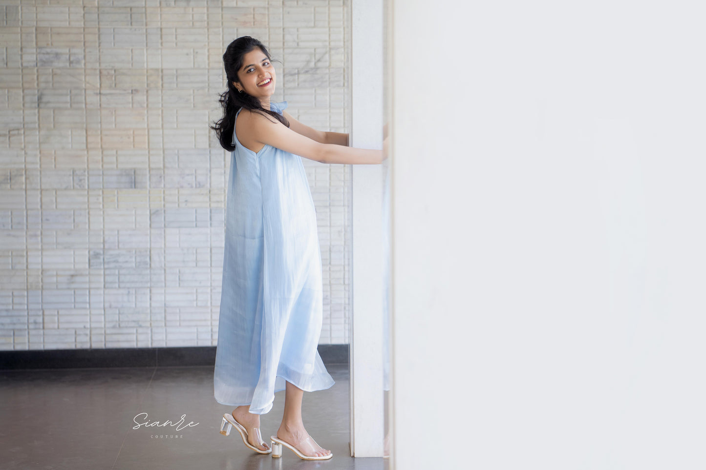 Eloise Ribbon Tie Dress