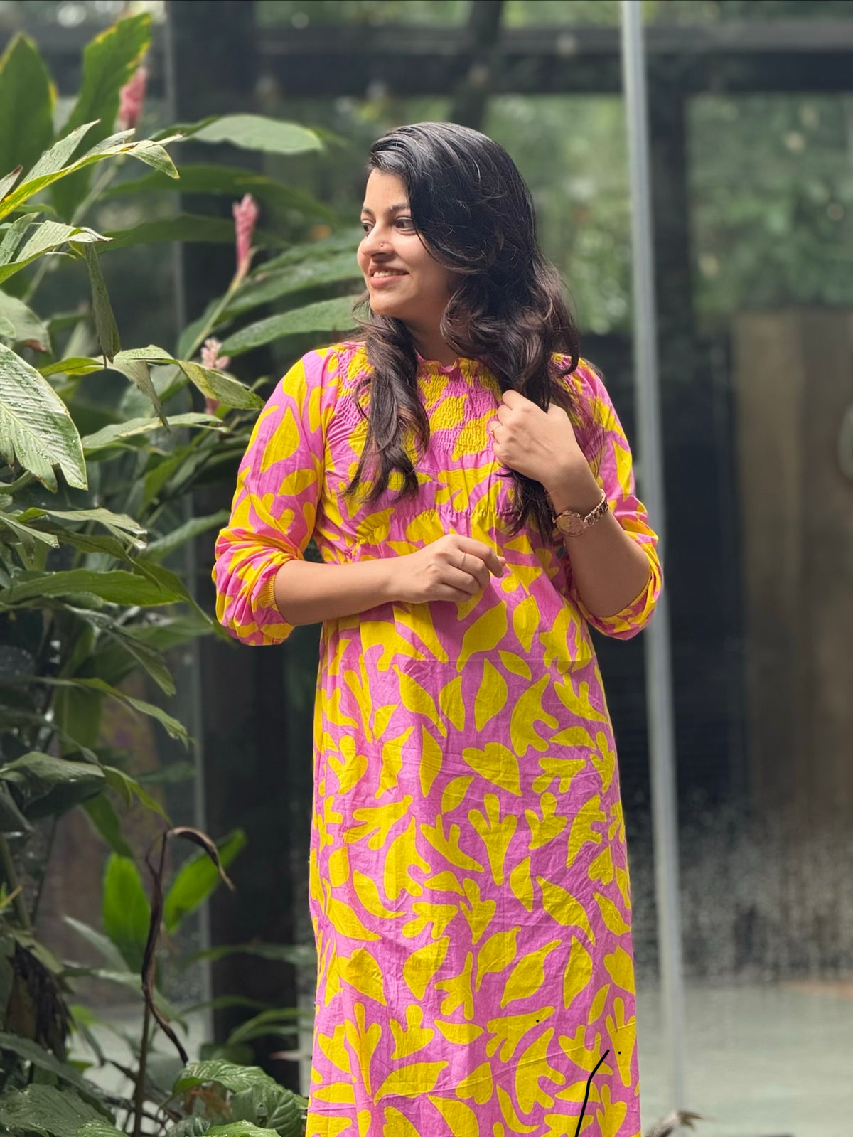 Sunshine Bloom Maxi Dress  - SAR 112