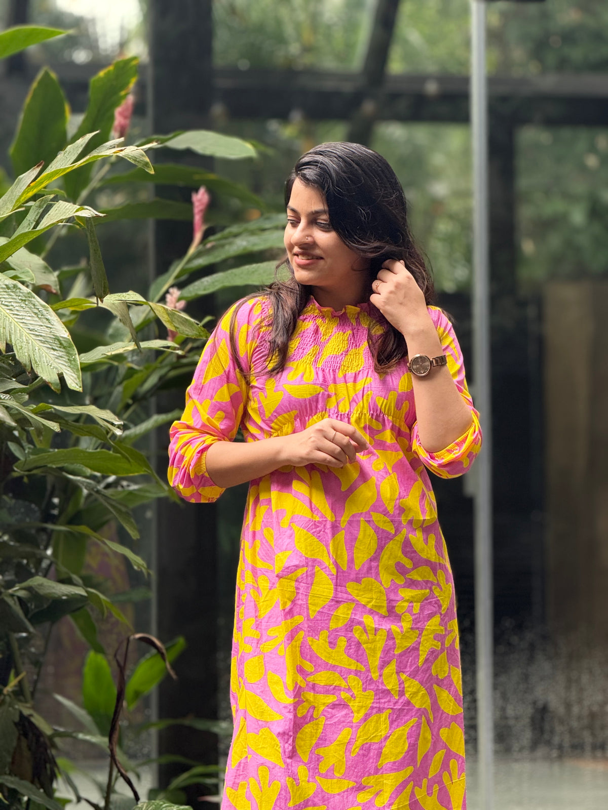 Sunshine Bloom Maxi Dress  - SAR 112