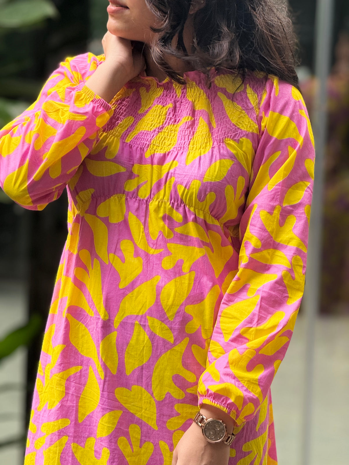 Sunshine Bloom Maxi Dress  - SAR 112