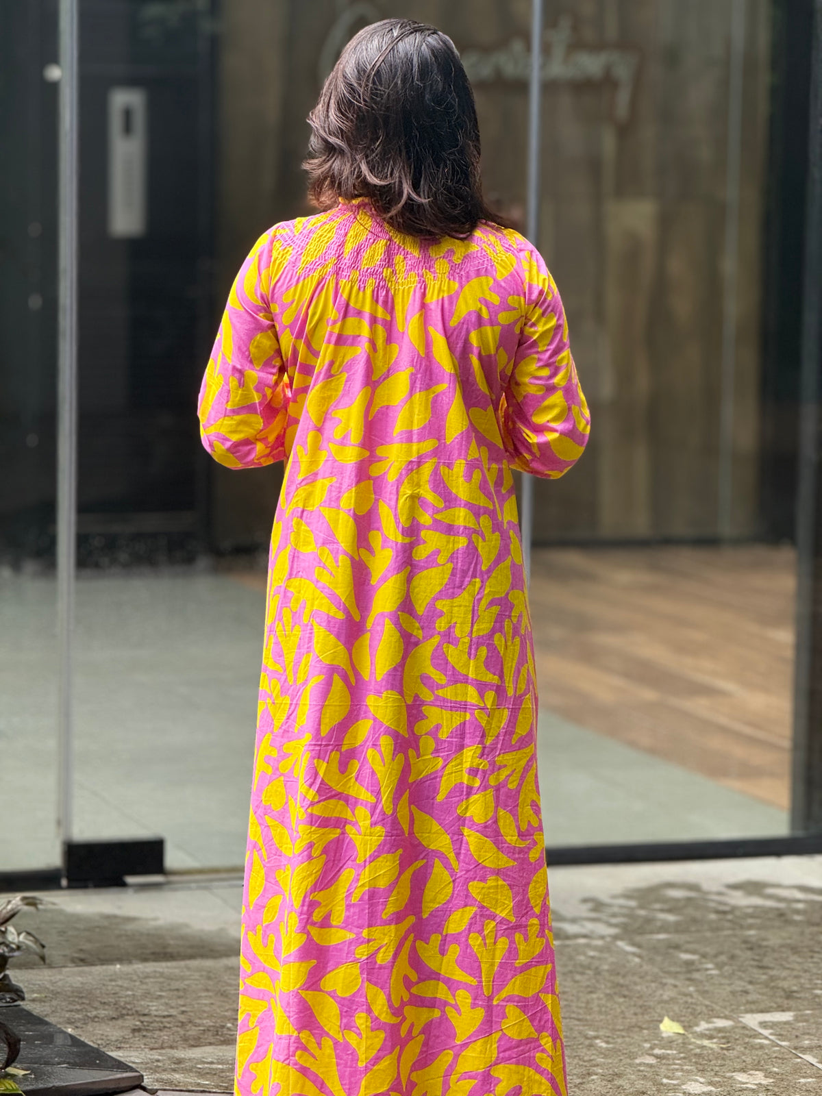 Sunshine Bloom Maxi Dress  - SAR 112