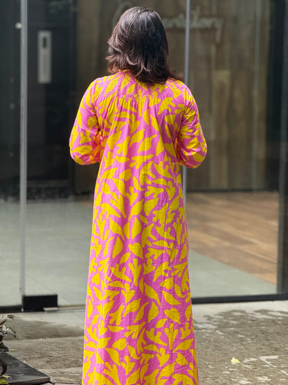 Sunshine Bloom Maxi Dress  - SAR 112