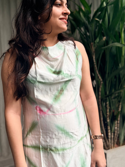 Pastel Breeze Midi Dress -SAR 115