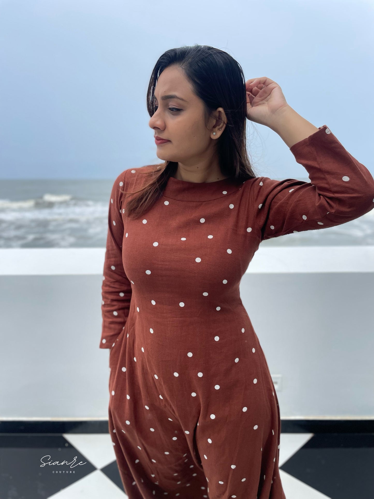 Mocha Muse Dress - SAR 109