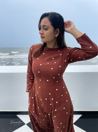Mocha Muse Dress - SAR 109