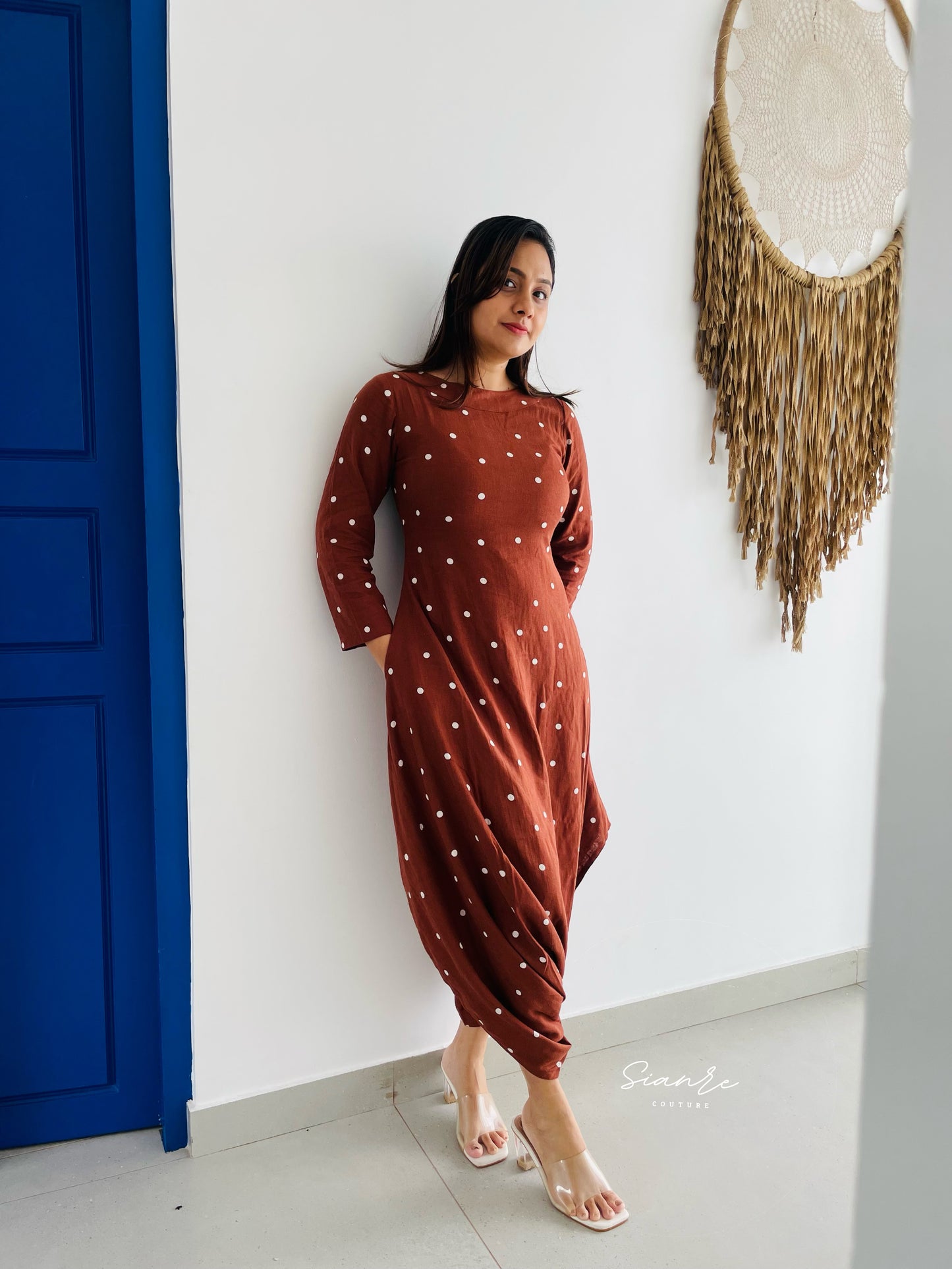 Mocha Muse Dress - SAR 109