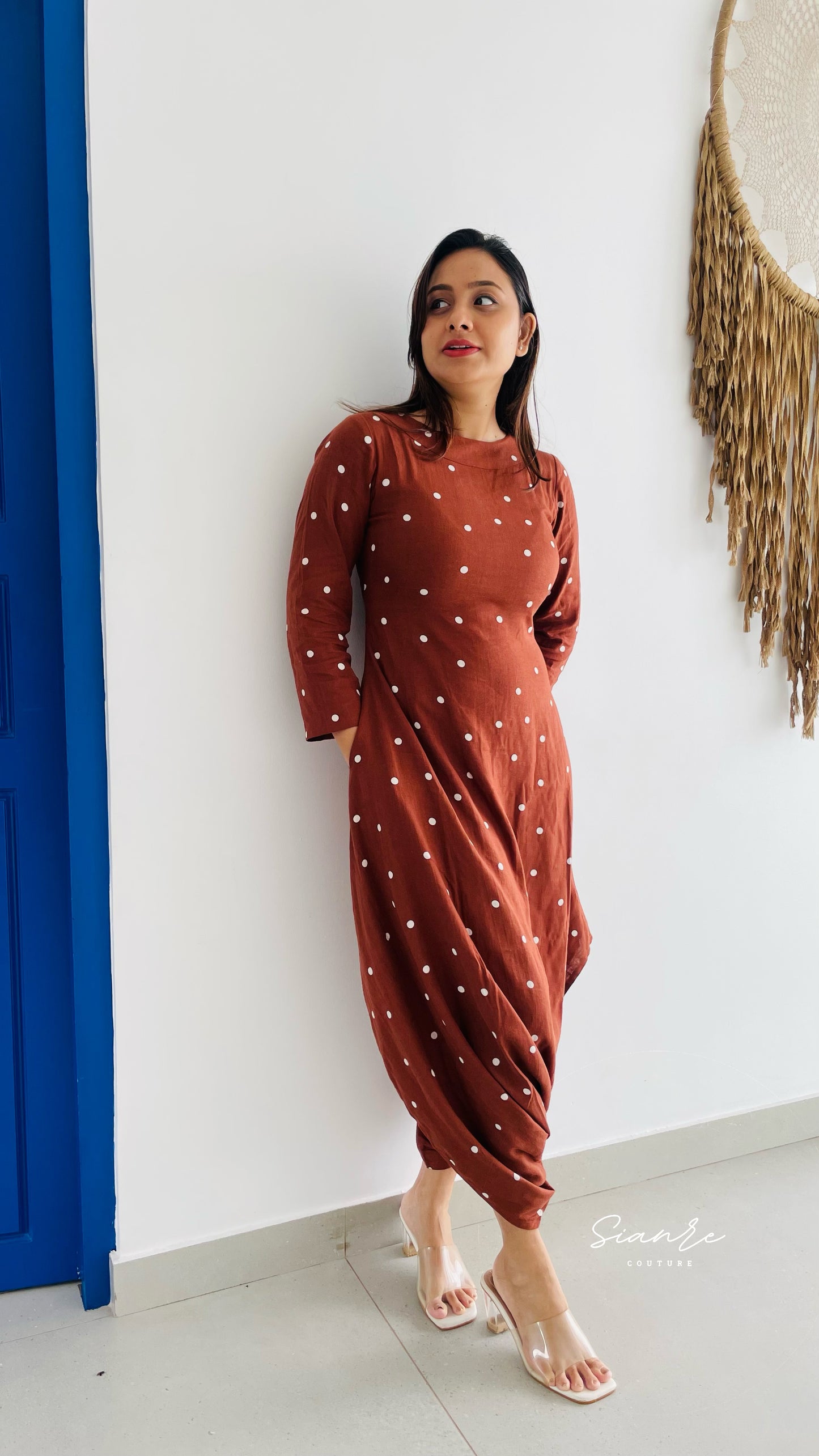 Mocha Muse Dress - SAR 109