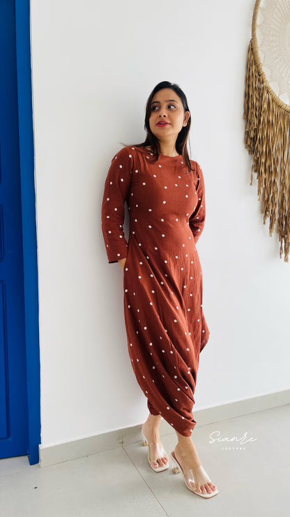 Mocha Muse Dress - SAR 109
