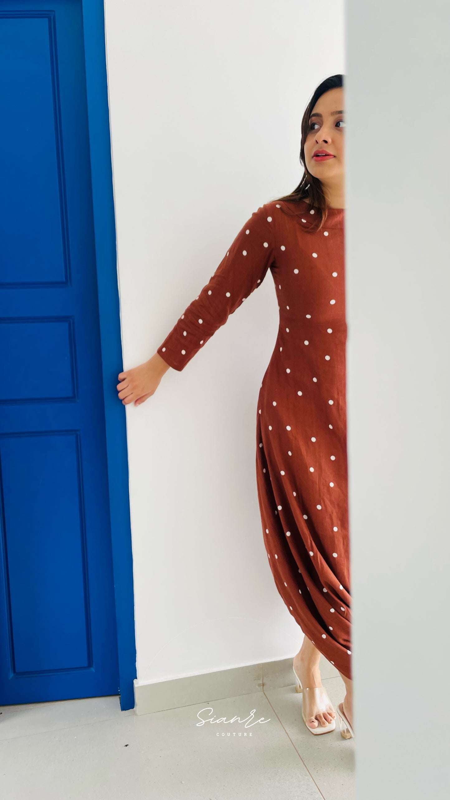 Mocha Muse Dress - SAR 109